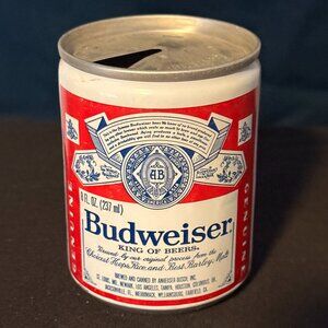 Budweiser Vintage beer can - 8oz